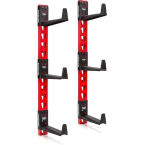 CRAFTSMAN 6-Arm, 10-Inch Deep Cantilever Rack Workshop for Wood, Lumber or Pipe Storage System, Arms Feature Anti-Marring Rubberized Coating and Roll Stops, 150-pound Capacity