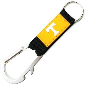 Pro Specialties Group Tennessee Vols Keychain Carabiner Wordmark Orange