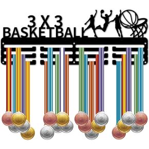 CREATCABIN Wushu Medal Holder Display Medal Hanger Rack Sports Competition Medalist Wall Mount Frame Iron Medal Hangers Hooks for Hanging Athlete Awards Ribbons Running Football 15.7 x 5.9Inch-Wushu