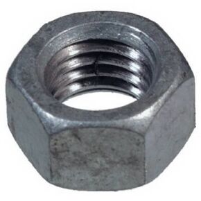 Hillman Hex Nuts 3/8 " Hot Dip Galvanized Box 100