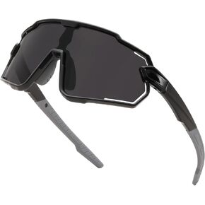 FEISEDY Kids Teens Baseball Polarized Sunglasses Lightweight Frame UV400 Sports Cycling Shades for Boys Girls B0190