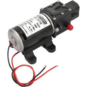 ViaGasaFamido 24V Diaphragm Water Pump, Self Priming High Pressure Water Pump, Washdown Water Pump, with Pressure Switch for Caravan/RV/Boat/Marine