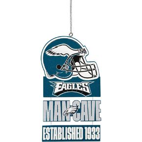 FOCO Philadelphia Eagles NFL Mancave Sign Ornament