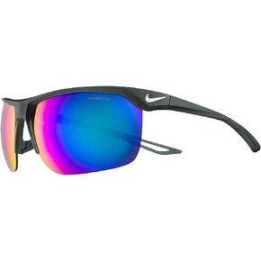 Nike EV1013-304 Trainer M Sunglasses Mineral Spruce Frame Color, Turquoise Mirror Lens Tint in Saudi Arabia