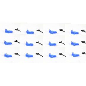 Adult 12 Pack Mouth Guard Sports Clench for Football, Hockey, Boxing