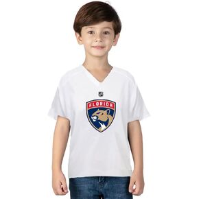 Outerstuff Florida Panthers Toddler Size 2-4T Primary Team Logo Jersey Shirt