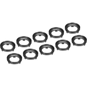 MECCANIXITY Ball Stand Holders Displays Base Diameter 7.5cm Black for Crystal Ball Stone Pack of 10