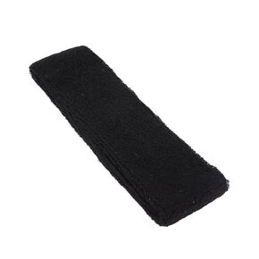 Temple Tape Headbands Sweat Absorbing Fitness Headband Elastic Polyester Cotton Headband for Sports Running(white)
