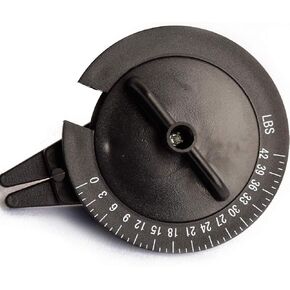Stringmeter String Tension Tester Meter for Badminton -Black