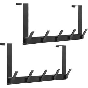 خطافات فوق الباب، قطعتان من خطافات تعليق الباب شديدة التحمل، رف مناشف فوق الباب للحمام، شماعة مناشف الباب لتعليق قبعة الملابس in Kuwait