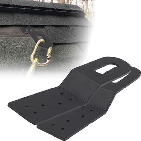 Permanent Roof Anchors Lightweight Rustproof Aluminum Alloy Arrest Anchor Connects to Wood Surfaces Roof Tie-Off Points (2)
