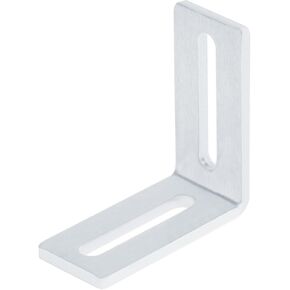 30 Pack 2020 Series Aluminum Corner Bracket, 1-5/8" x 11/16" x 1-5/8" L Shaped Bracket, 2 Slot Hole Connector, Tall Inside Corner Brace for T Slot Aluminum Extrusion Profile, 3mm Thickness