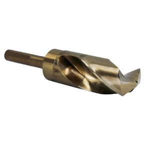 Drill America 22.50mm Reduced Shank Cobalt Drill Bit with 1/2" Shank, D/AMMCO Series