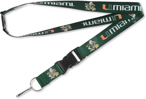 NCAA Miami Hurricanes Team Lanyard in Saudi Arabia