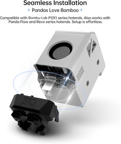 BIGTREETECH Panda Touch, Compatible with Bambu-lab P1S/P1P/X1C/A1/A1 Mini 3D Printers, Touch Screen Upgrade Kit, Support AMS and Multi-Printers Management, Please Check Firmware Compatibility First in Kuwait