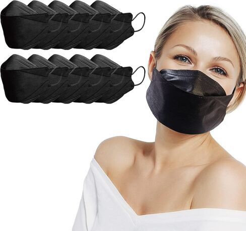 Unisex Adult Kids Disposable 3D KF94 Face Mask 4-Layer Filters Individual Packs Made in Korea in Saudi Arabia