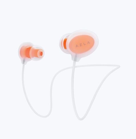 AZLA POM 10S - Ear Plugs for Sleeping Noise Cancelling - Silicone Earplugs for Sleep, Snoring, and Noise Reduction - Reusable, Jelly-Like Texture with 6 Sizes and Premium Hard-Case Pouch in Kuwait