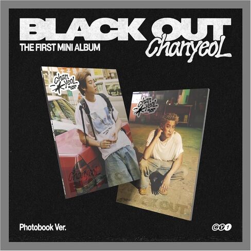 [WITHMUU POB Exclusive] EXO Chanyeol Black Out 1st Mini Album with Tracking CHAN YEOL (Standard Set(Day+Night)) in Saudi Arabia