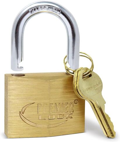 SBP06 Solid Brass Padlocks, 1-1/2-Inch, 1-Pack in Saudi Arabia