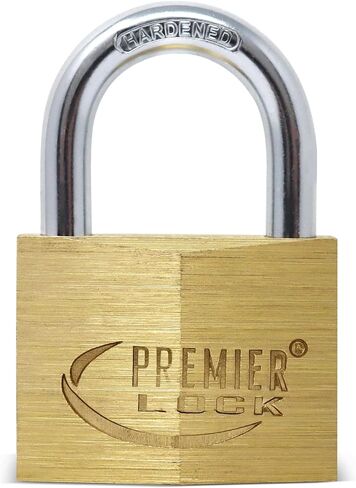 SBP06 Solid Brass Padlocks, 1-1/2-Inch, 1-Pack in Saudi Arabia