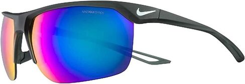 Nike EV1013-304 Trainer M Sunglasses Mineral Spruce Frame Color, Turquoise Mirror Lens Tint in Saudi Arabia