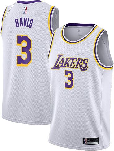 أنتوني ديفيس لوس أنجلوس ليكرز # 3 للشباب 8-20 إصدار White Association Edition Swingman Jersey in Saudi Arabia