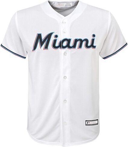 Outerstuff Yuli Gurriel Miami Marlins MLB Kids Youth 8-20 White Home Player Jersey in Saudi Arabia