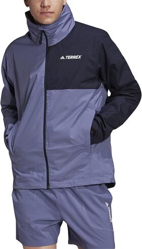 adidas Multi RAIN.RDY Jacket Orbit Violet/Legend Ink SM in Saudi Arabia