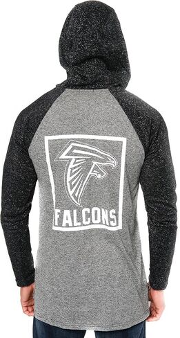 Ultra Game NFL Mens Fleece Hoodie Pullover Sweatshirt Henley in Saudi Arabia