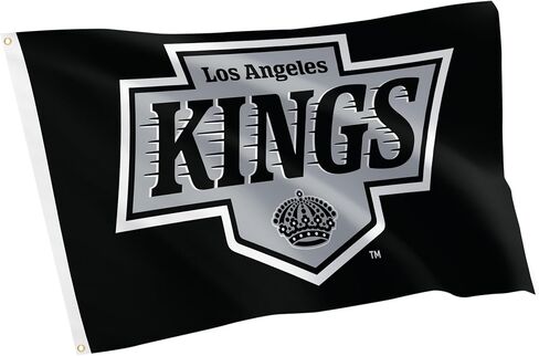 Desert Cactus Los Angeles Kings Flag NHL 100% Polyester Indoor Outdoor 3x5 feet National Hockey League Team Flags LA (Flag B) in Saudi Arabia