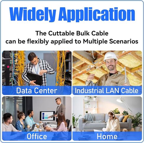 Cat 6 Outdoor Ethernet Cable 50ft, Cat 6 Shielded Cable 23 AWG, RJ45 Connectors, Direct Burial, Waterproof, UV Resietant, LAN Network Cable for Router Gaming Modem, CCA Copper Clad in Kuwait