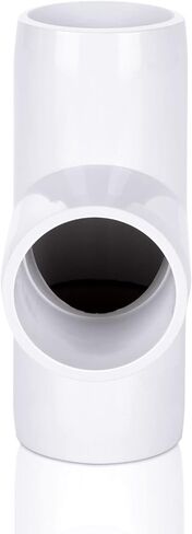 16 قطعة محول تركيب الأنابيب البلاستيكية مقاس 1 بوصة، موصل تجهيزات الأنابيب البلاستيكية ثلاثي الاتجاهات (المقبس × مقبس المقبس) تركيب الأثاث بدرجة SCH40 مناسب للاستخدام المنزلي أو الصناعي، أبيض in Kuwait