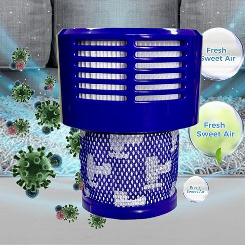 4Pack Pre Filter Replacement Compatible with Dyson Cordless V6 V7 V8 DC59 DC58 Vacuum Cleaners- Replaces Part for Dyson in Saudi Arabia