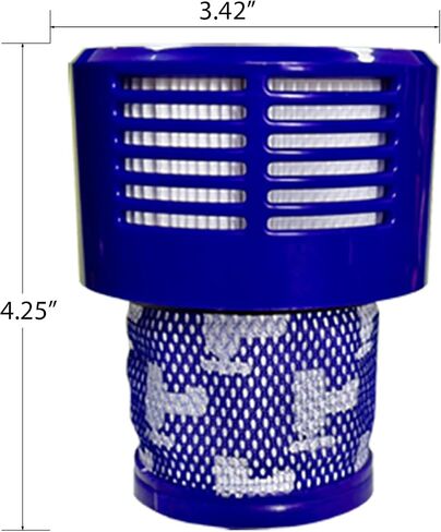 4Pack Pre Filter Replacement Compatible with Dyson Cordless V6 V7 V8 DC59 DC58 Vacuum Cleaners- Replaces Part for Dyson in Saudi Arabia