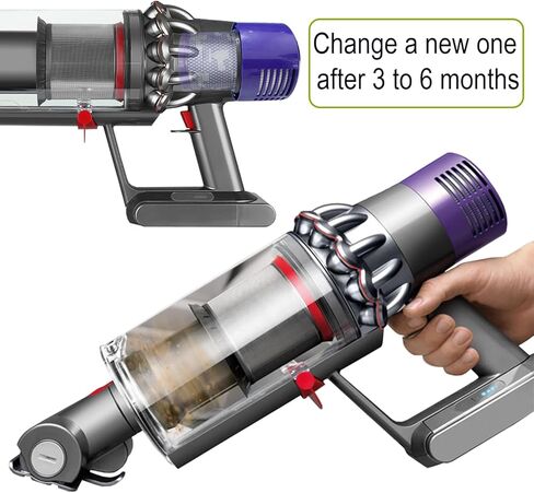 4Pack Pre Filter Replacement Compatible with Dyson Cordless V6 V7 V8 DC59 DC58 Vacuum Cleaners- Replaces Part for Dyson in Saudi Arabia