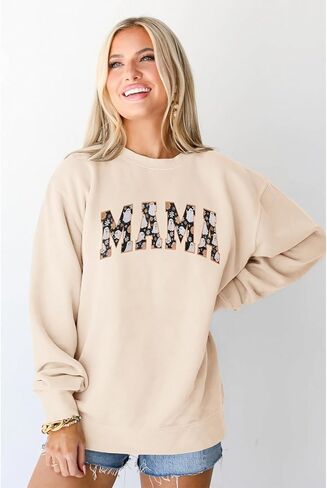ماما شبح الهالوين البلوز المرأة خمر أمي المتضخم سترة قميص موسم مخيف Momster Floarl البلوز الأعلى in Saudi Arabia