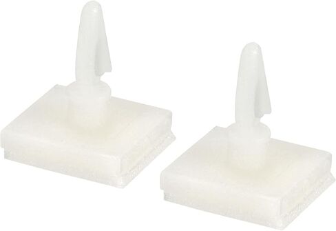PATIKIL Adhesive Standoff, 50 Pack Reverse Mount Insulation Bracket Isolation Column PCB Spacer 0.25" Supporting Height, White in Saudi Arabia