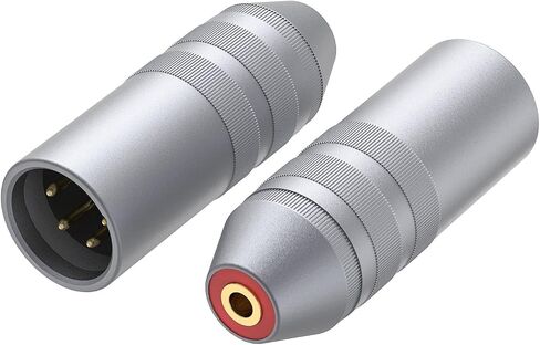 Geekria XLR 4Pin to 4.4mm Balanced Plug Adapter, Aluminum Alloy Pure Copper Conversion Audio Plug, Compatible with Players, Amplifiers, Microphones in Saudi Arabia