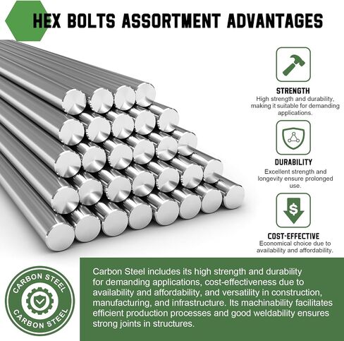 uxcell Hex Socket Bolts (M3-0.5x45), Grade 12.9 Carbon Steel Hex Socket Drive Screws, Black, 30 Pcs in Saudi Arabia