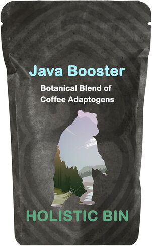 قهوة الفطر العضوية Java Booster - ماونتن إيجل | تُضاف قهوة أدابتوجين مع مسحوق فطر تشاجا ومسحوق شيلاجيت وحبيبات الكاكاو | مكملات الذاكرة والتركيز للبالغين in Saudi Arabia