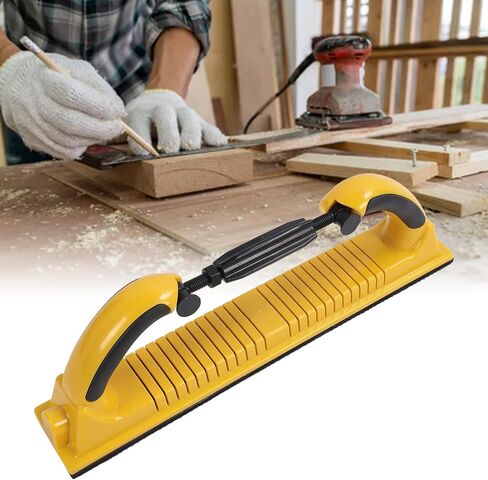Adjustable Radius Flex Longboard Hand Sanding File Block, 70 x 400mm Hand Sander Dust Extraction Sanding Block with Hook and Loop Backing for Automotive Flocking Sticky in Saudi Arabia