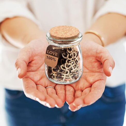 Alipis Give a Hug in a Bottle Hug Wooden Cutout Letter Miss You Present Teacher Appreciation Present For Birthday Engagement Anniversary in Kuwait