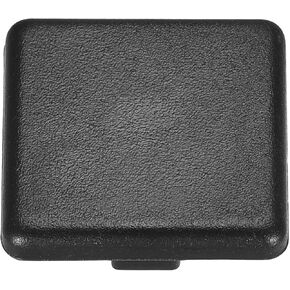 uxcell Standard Plastic Square Aluminum Extrusion End Cap Black 20x20mm 20pcs