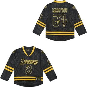 24 Youth Legend Sport Shirt,Miss You Snakeskin Hip Hop Kid Ice Hockey Jersey