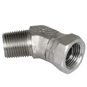 Apache HOSE & BELTING 39005475 3/8 x 3/8 45 degree Swivel
