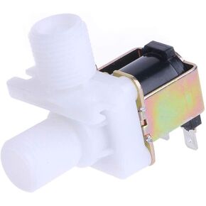 DC 12V Electric Solenoid Valve Magnetic N/C Water Air Inlet Flow Switch 1/2"
