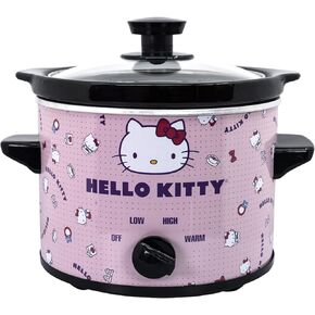 Uncanny Brands WWE Championship Belt 2 QT Slow Cooker- Removable Ceramic Insert Bowl