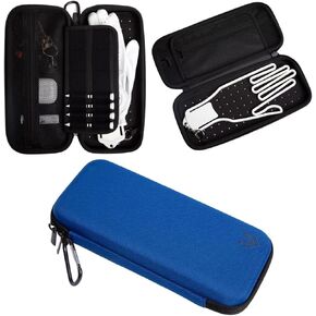 Brawn and Fox Golf Accessory Case for Tees, Ball Markers, Golf Glove, Phone. Golf Bag Organizer with Golf Glove Holder for Both Men and Women Golfers. A Golf Bag Accessories Must Have.