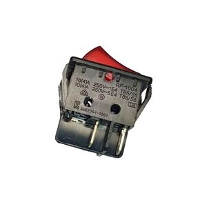 1PC RF-1004 Rocker Switch Red 4 Pins 2 Positions 16A 250VAC Maintained