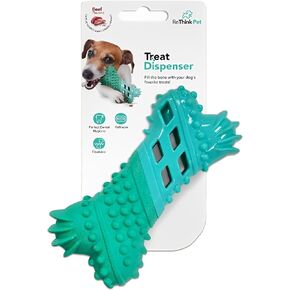 Treat Dispenser Ball Toy, Beef Flavored Interactive Treat Dispensing Dog Toys, Floatable Dog Toys with Treats, Interactive Dog Toys to Keep Them Busy